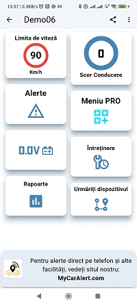 Aplicatie de mobil dedicata, atat pt Android cat si pt iPhone